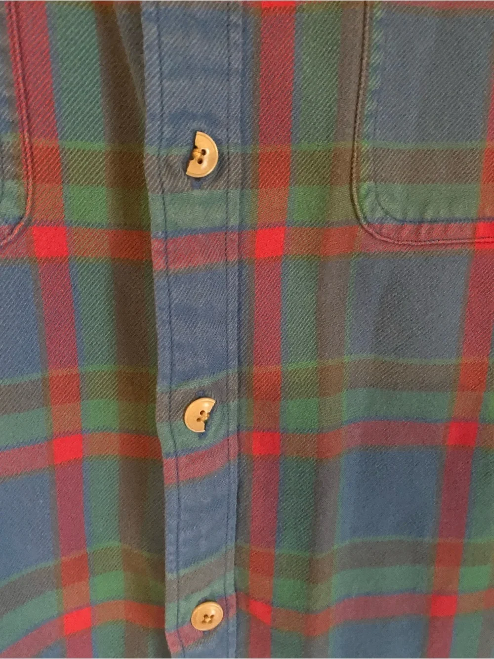 J.Crew Retro Sporting Goods Trade & Co Plaid Button Down Fisherman Shirt L